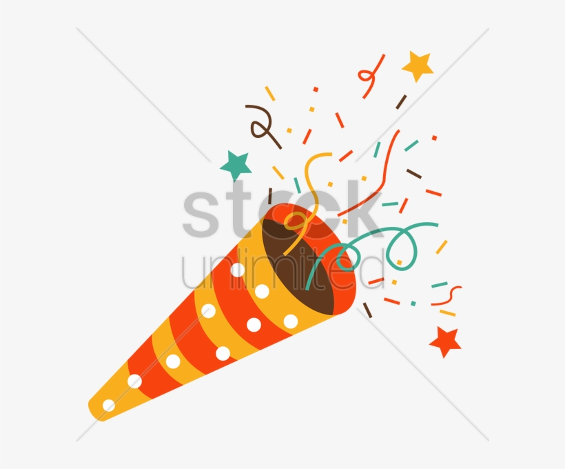 Download Party Popper Vector Clipart Party Popper Clip - Clip Art Party ...