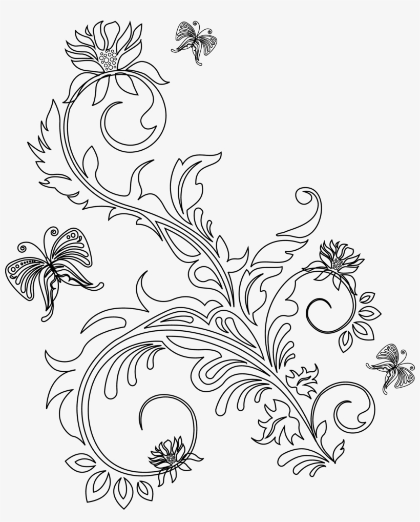 Jelouu Aqui La Parte 2 De La Florecitas Png Creditos - Floral Ornaments, transparent png