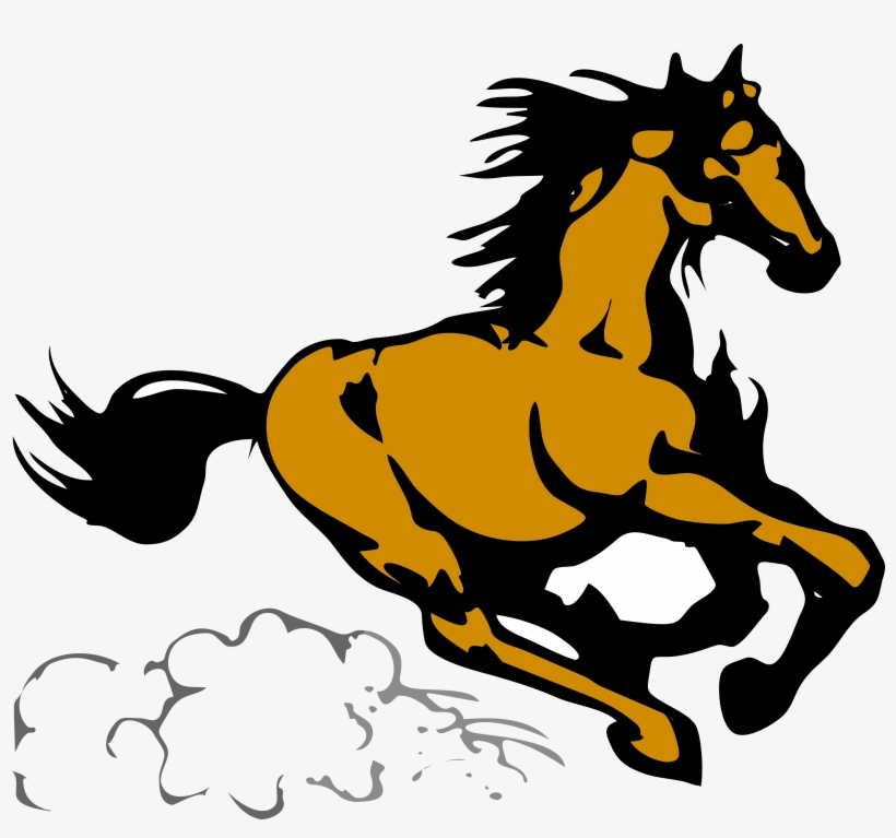 Running Horse Clipart - Horse Running Clipart, transparent png
