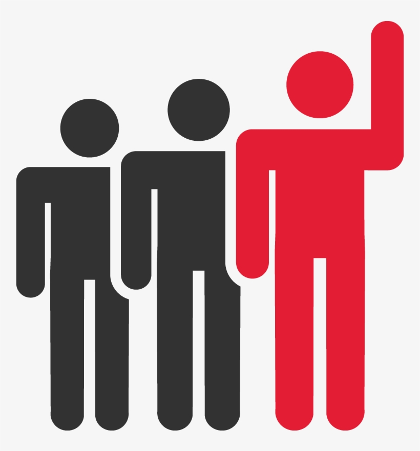 Demographic Icons Hand Raised, transparent png