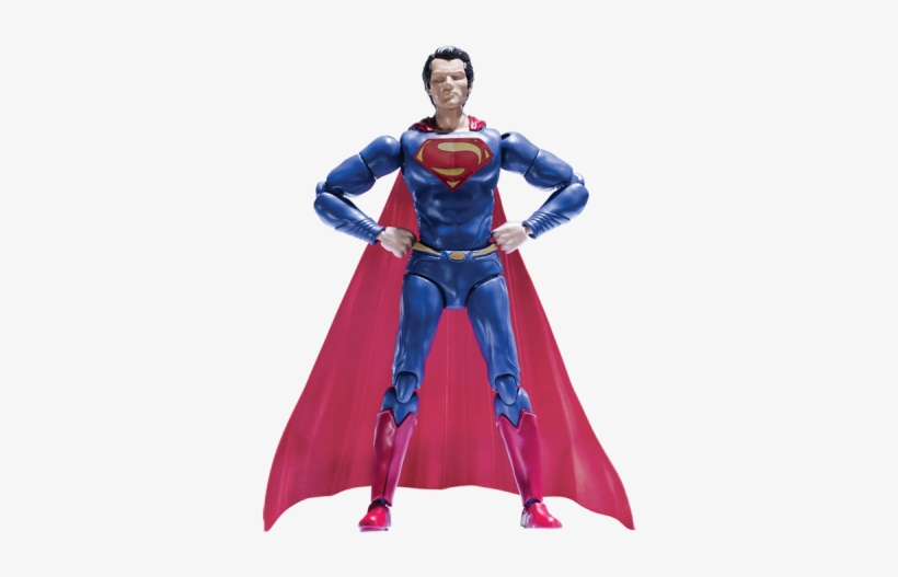 Bandai Sprukits Superman Man Of Steel Action Figure, transparent png