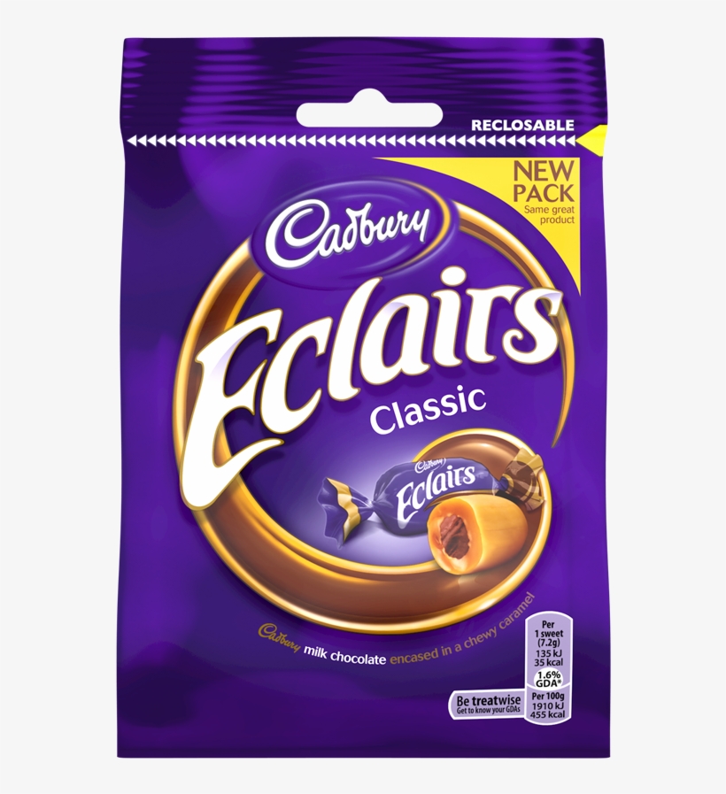 Cadbury Eclairs, transparent png