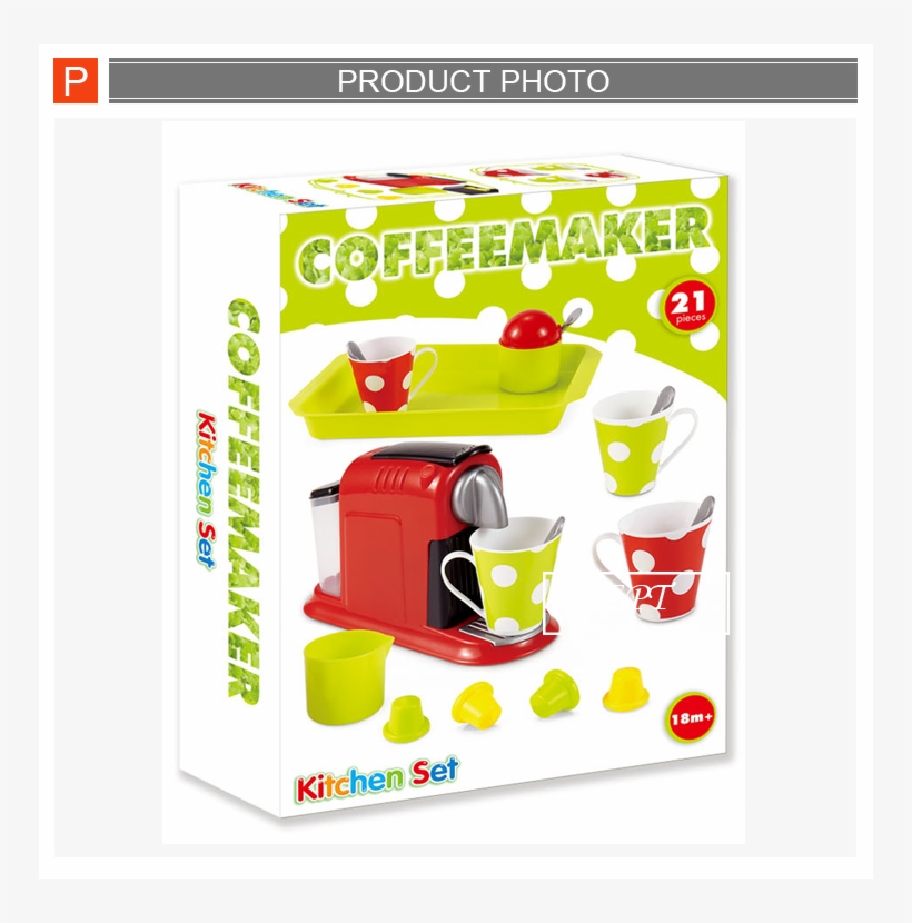 Pretend Play Coffee Maker Happy Kid Home Appliance - Toy, transparent png