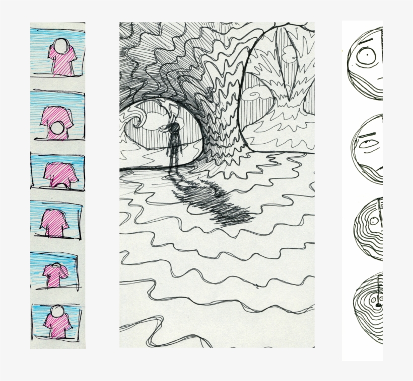Excerpts From My Sequence Drawing Sketchbook - Illustration, transparent png