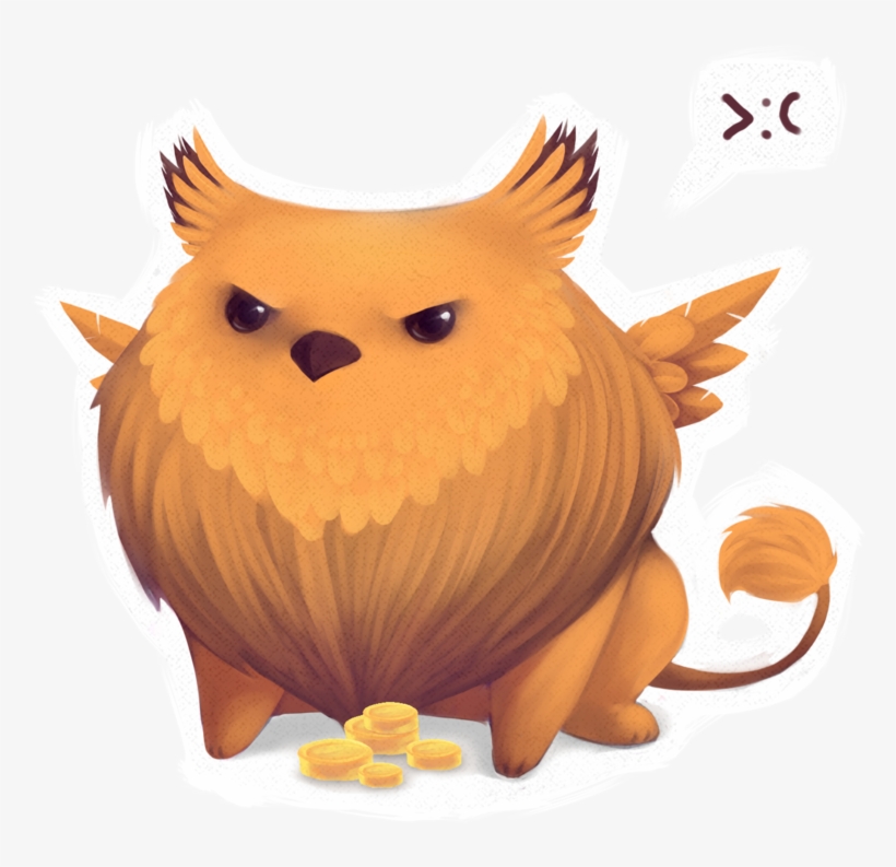 Fat Griffin - Chubby Griffin, transparent png