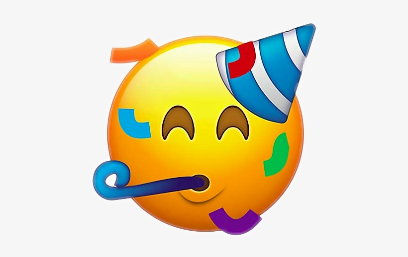Emoji Emojiface Emojisticker Happybirthday - Emoji For Party, transparent png