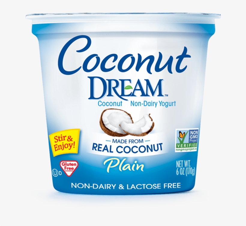 Coconut Nondairy Yogurt, Plain Dream Yogurt 1024x1024 PNG Download