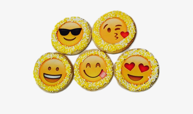 Emoji Sugar Cookies With Nonpareils - Lokai Bracelet- Pink, White, Orange (med), transparent png