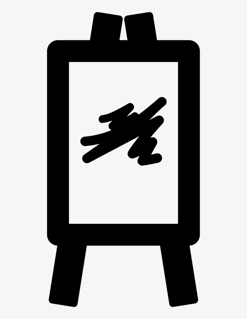 Easel Comments - Painting, transparent png