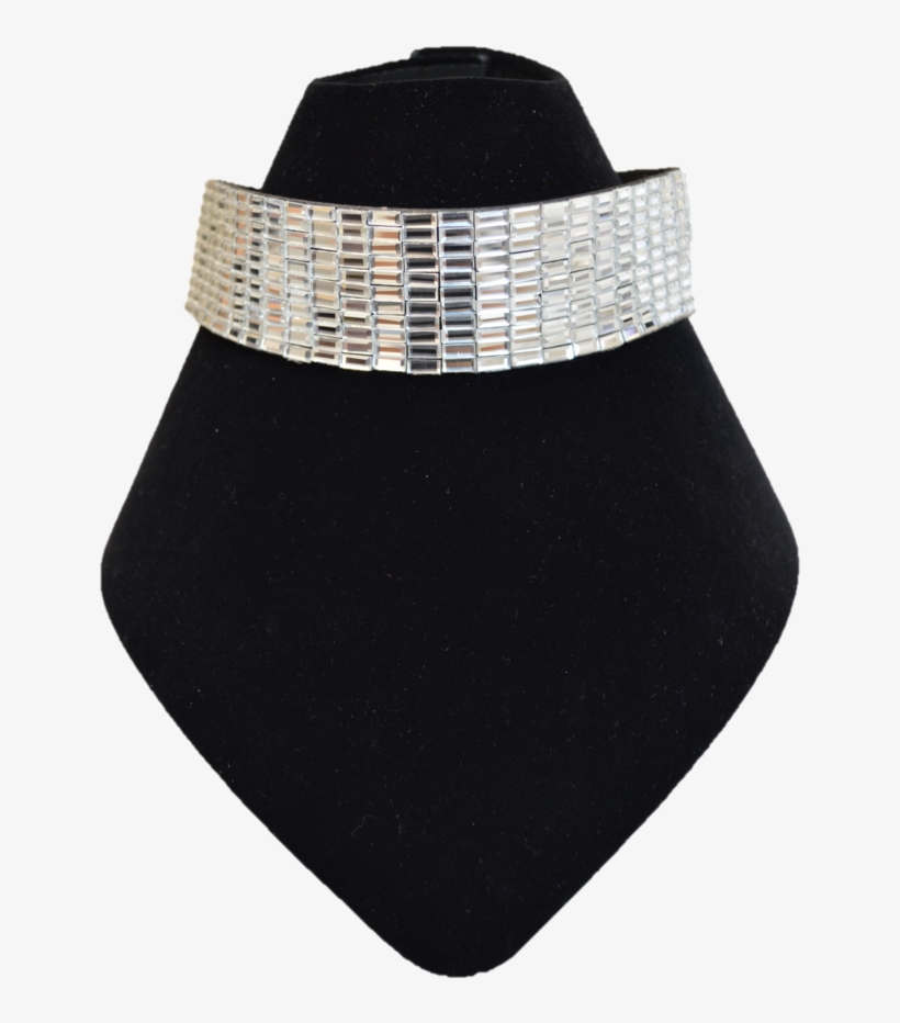 Thick Bling Choker - Fedora, transparent png