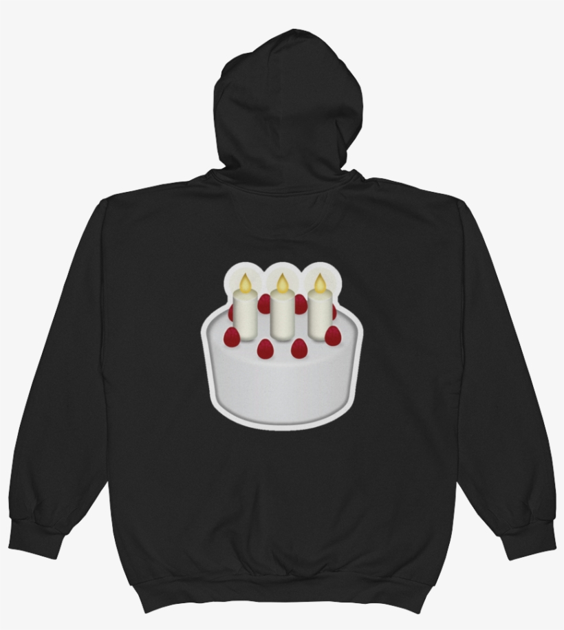 Emoji Zip Hoodie - Hoodie, transparent png