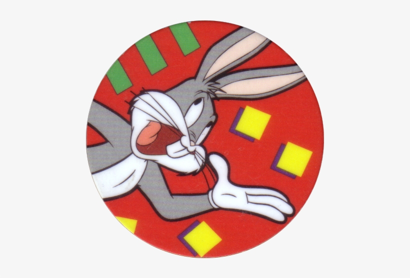 Tazos > Series 1 > 041 060 Looney Tunes 41 Bugs Bunny - Tazos Looney