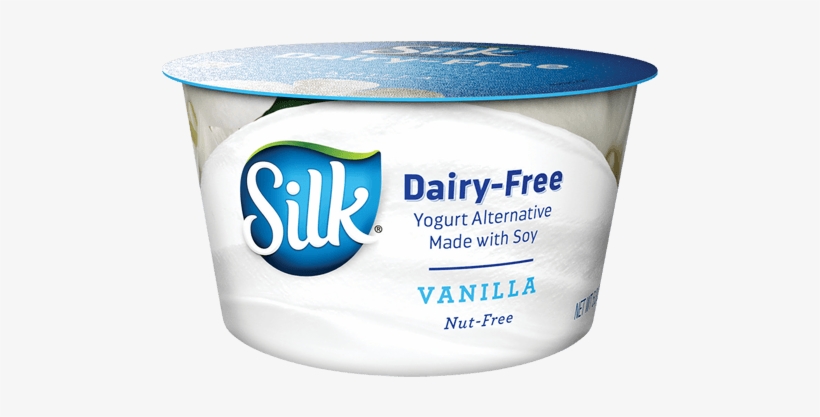 Silk Vanilla Soy Dairy-free Yogurt Alternative - Silk Dairy Free Yogurt Vanilla, transparent png