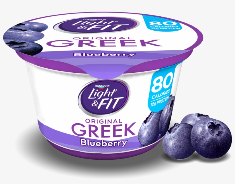 Blueberry Greek Yogurt - Greek Yogurt 80 Calories Blueberry, transparent png