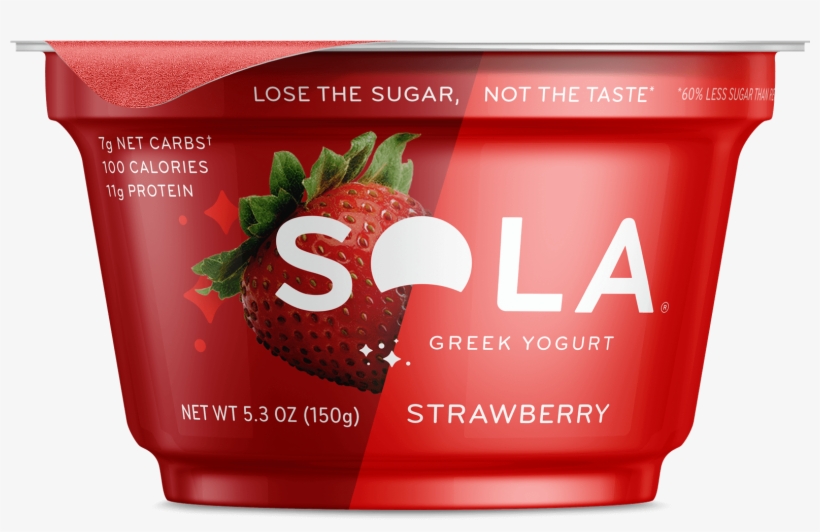 Strawberry Yogurt - Low-carbohydrate Diet, transparent png