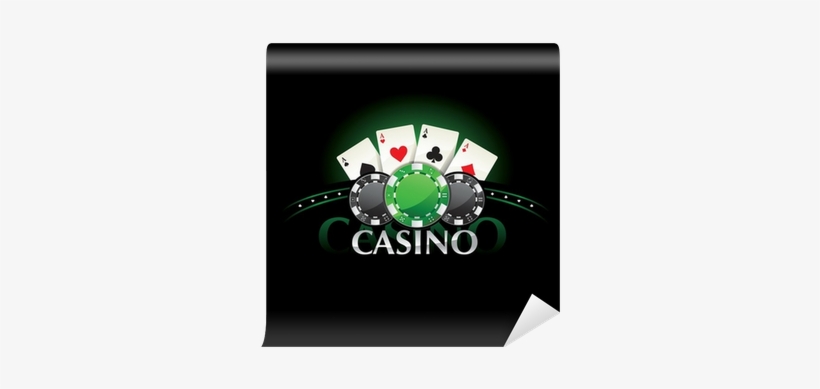 Casino Element Poker Cards And Chips Wall Mural • Pixers® - Poker, transparent png