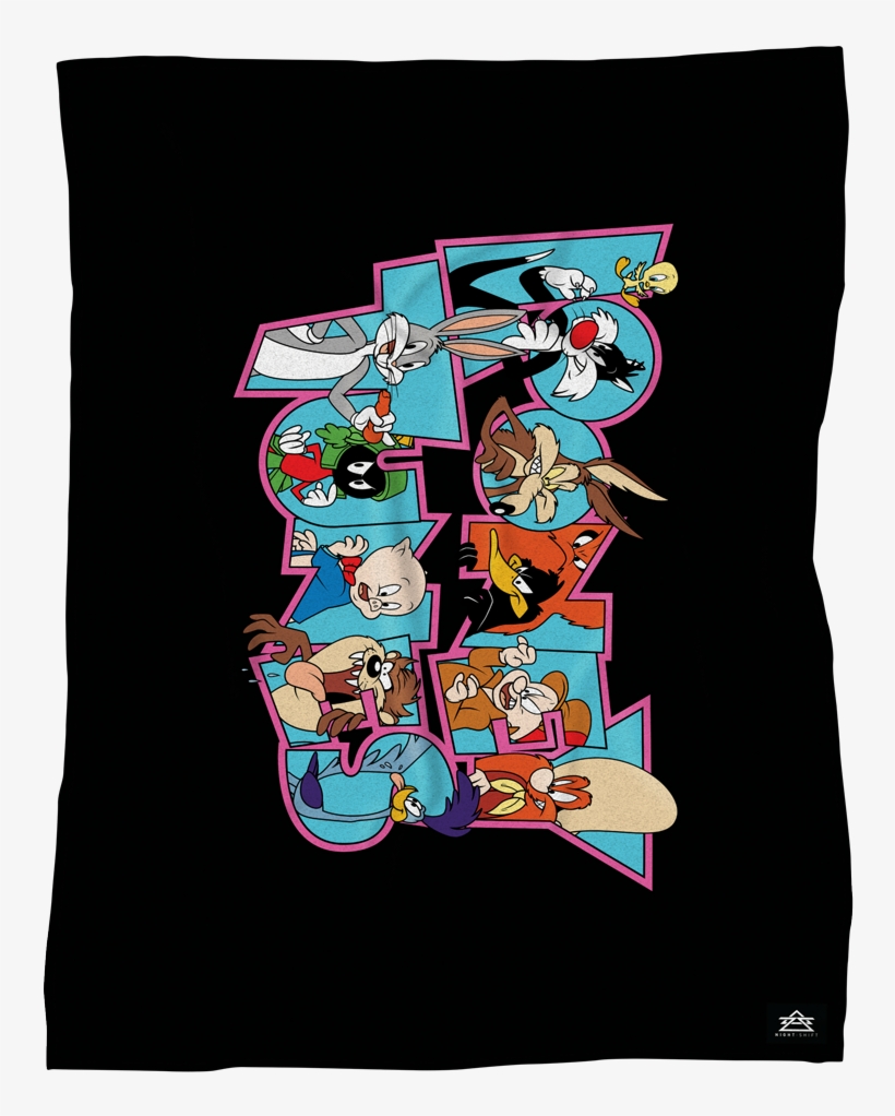 Looney Tunes Logo Black - Looney Tunes, transparent png