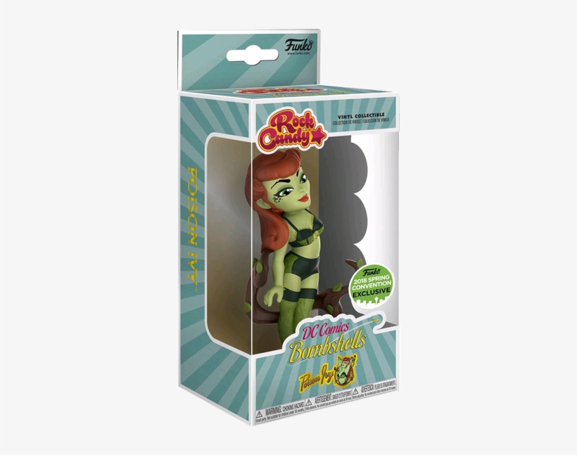 Poison Ivy Eccc 2018 Us Exclusive Rock Candy - Dc Bombshells Rock Candy, transparent png
