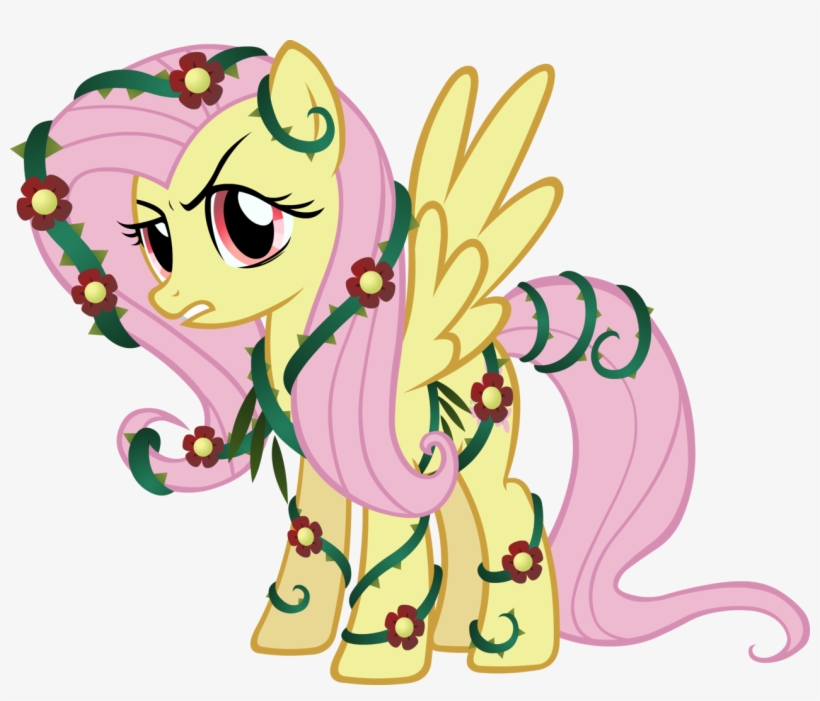Doctor-g, Evil, Fluttershy, Idw, Idw Showified, Poison - My Little Pony Fluttershy Evil, transparent png