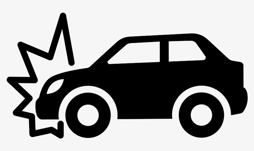 28 Collection Of Accident Clipart Black And White - Car Accident Clipart, transparent png