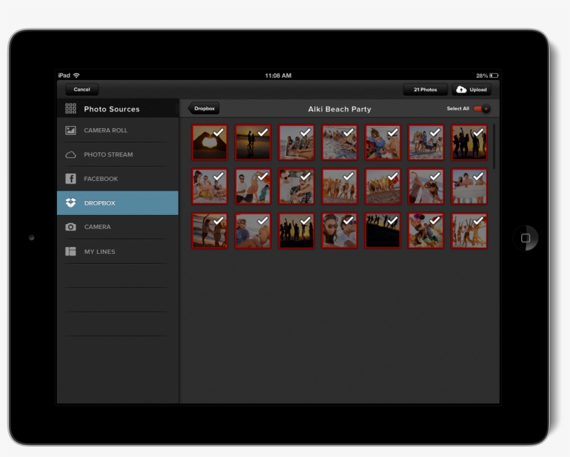 Linea Wants To Simplify The Process Of Organizing And - Tablet Computer, transparent png