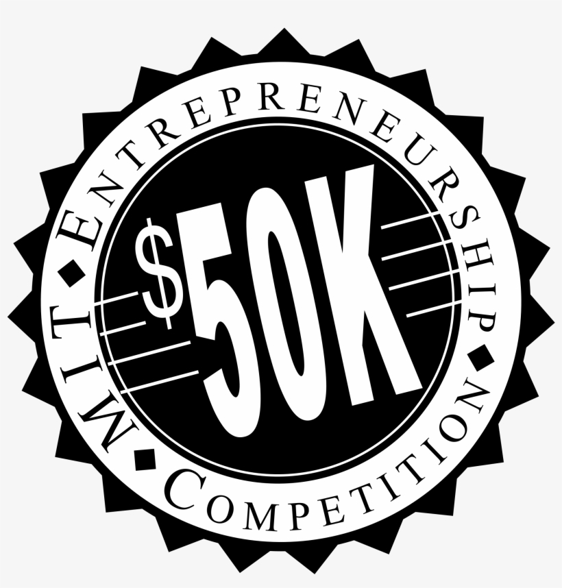 Mit 50k Entrepreneurship Competition Logo Png Transparent - Cafe Logo White Background, transparent png