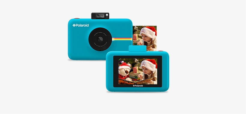 Share The Joy In A Snap - Polaroid Snap Touch Instant Print Digital Camera, transparent png