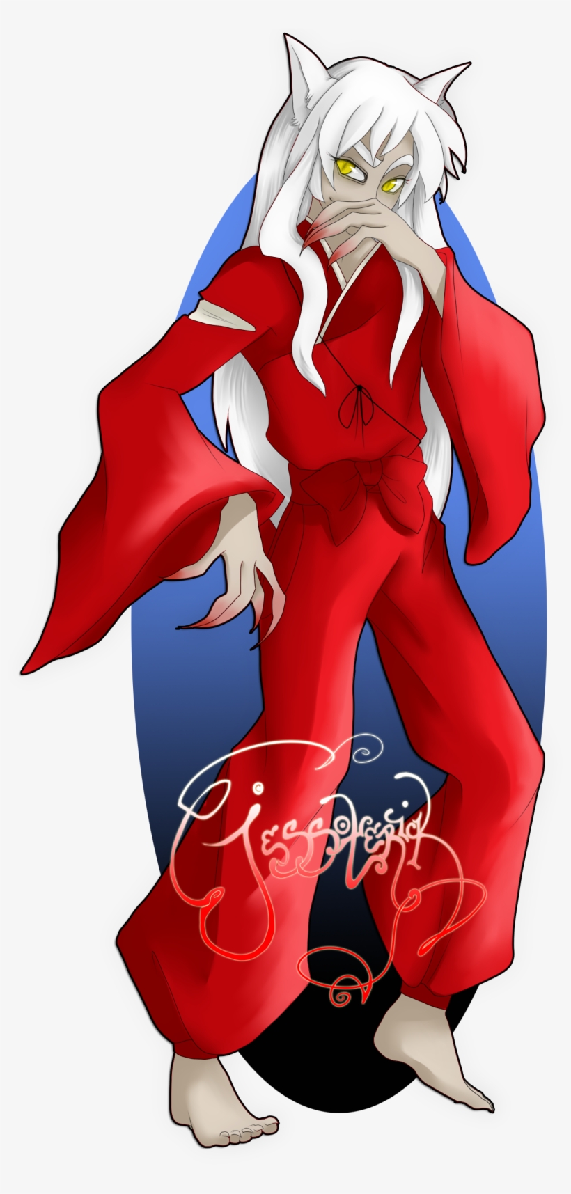 Inuyasha - Cartoon, transparent png