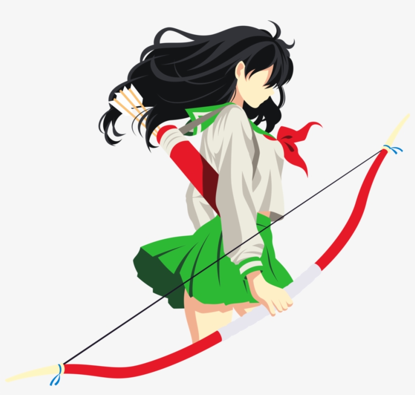 Sería Un Buen Fondo De Pantalla - Kagome Art, transparent png