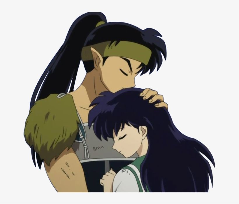 Koga And Kagome Png By Animepng-d6swgi3 - Inuyasha Koga And Kagome, transparent png