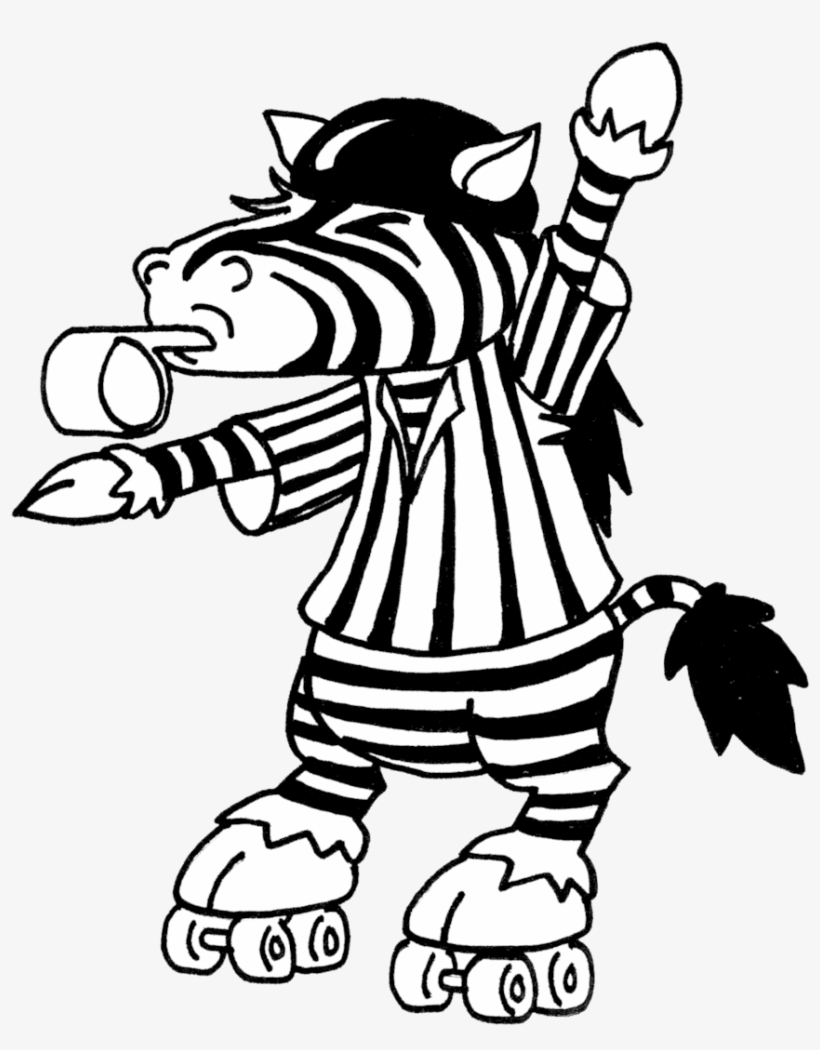 Imagen Relacionada - Zebra Roller Derby, transparent png