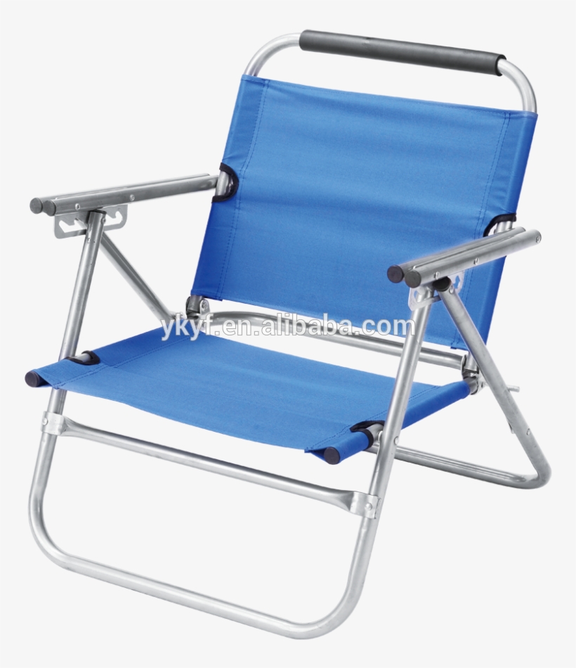 Metal Folding Beach Chair - Wing Chair, transparent png
