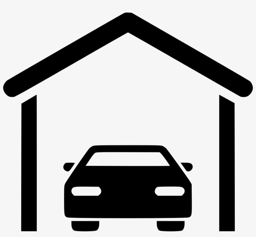 Garage Comments - Car Garage Icon, transparent png