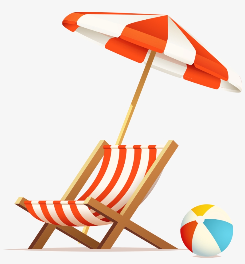 Beach-chair - Urlaub Liegestuhl, transparent png
