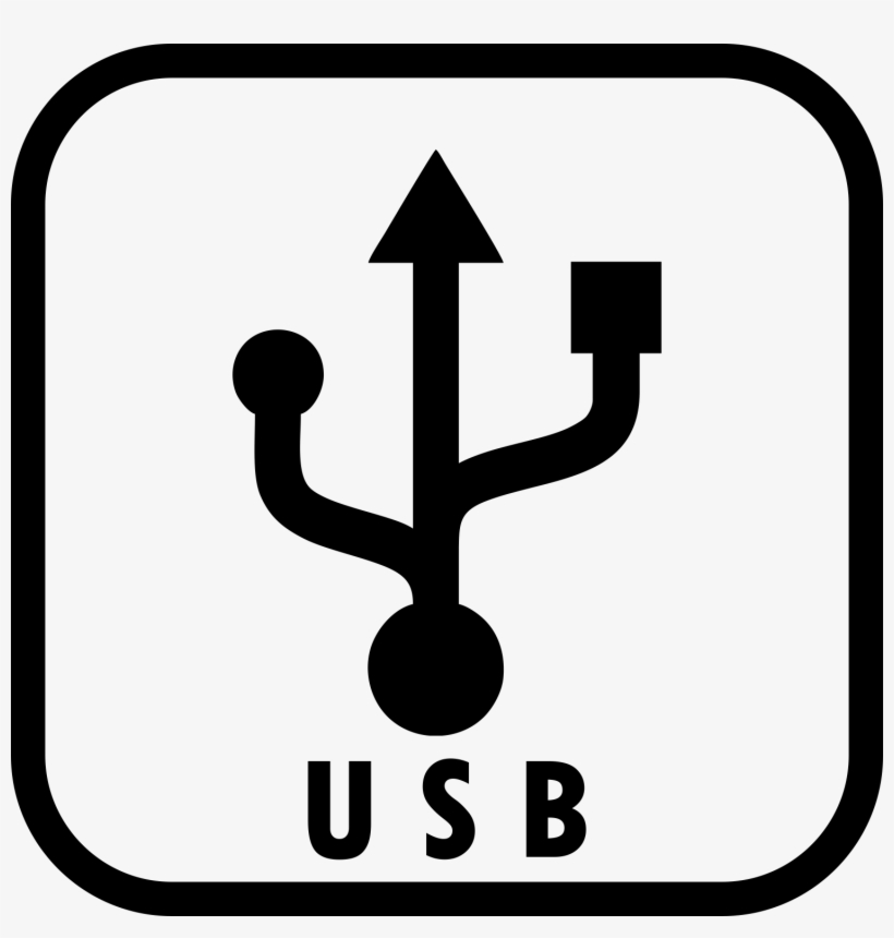 Usb Icon Png Download Hd Vector - Computer Hardware, transparent png