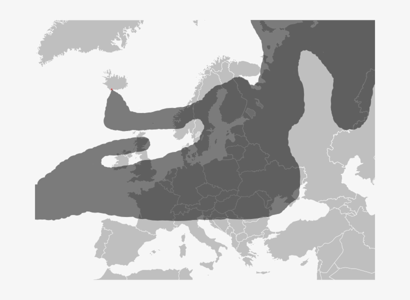 Eyjafjallajökull Volcanic Ash 17 April 2010 - Eyjafjallajokull Ash Cloud Map, transparent png