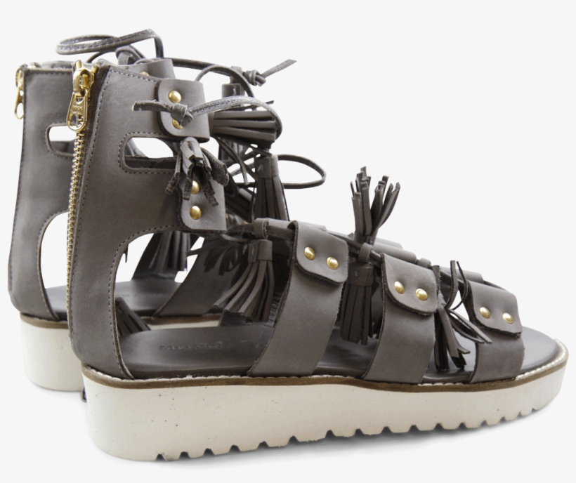 Sandals Celia 20 Sahara Ash Tassel Ash Dagget White - Sandalen Melvin & Hamilton Celia 20 Sahara Ash, transparent png