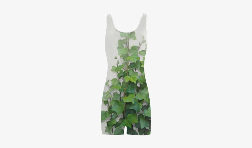 Watercolor Vines, Climbing Plant Zoom Classic One Piece - Wall Backpack By Ivaw, transparent png