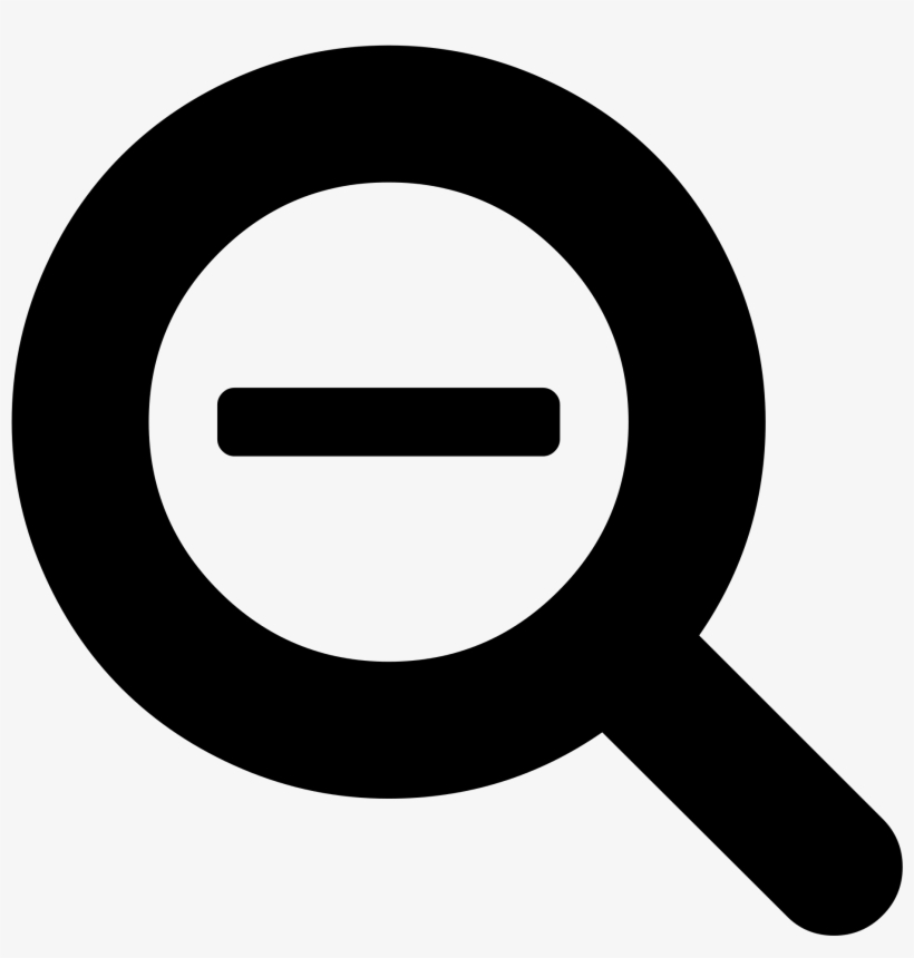 File Zoom Out Font - Zoom In Out Png, transparent png