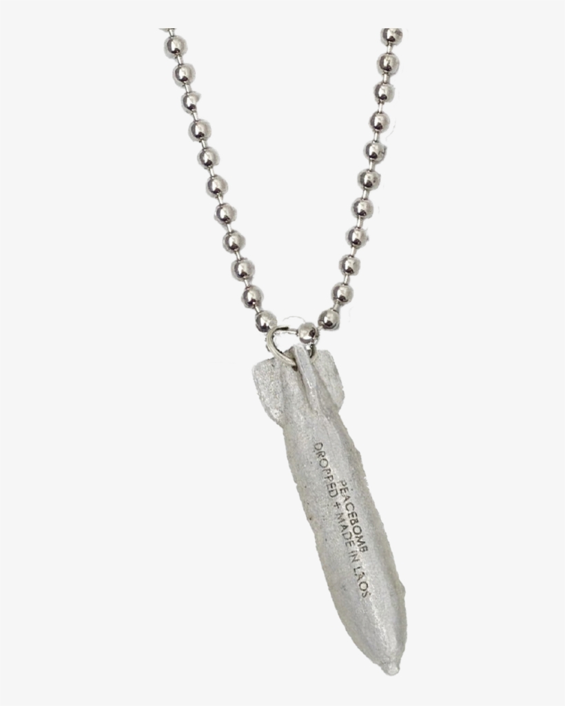 Story Bomb Silver Necklace - Pendant, transparent png