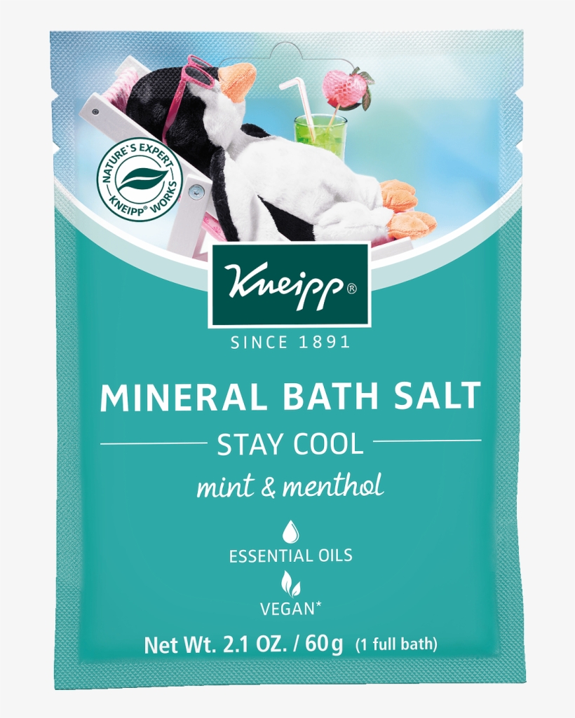 Clip Transparent Kneipp Mint Menthol Mineral Bath Stay - Kneipp Mini Mint & Menthol Mineral Bath Salt -, transparent png