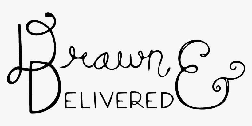 Drawn Delivered Full Blog - Calligraphy, transparent png