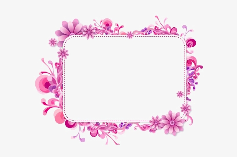 Girly Border Png Photos - Girly Frame Png, transparent png