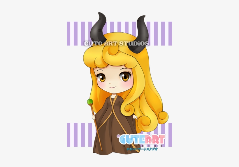 Aurora As Maleficent By Crowndolls - Princess Aurora, transparent png
