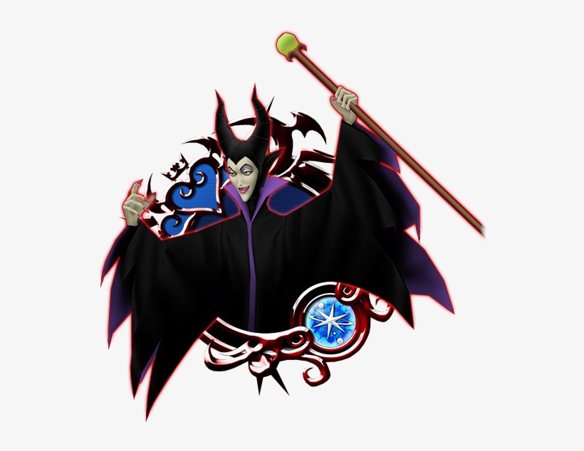 Maleficent A - Kingdom Hearts Union X Maleficent, transparent png