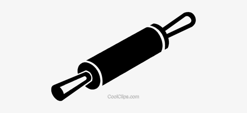 Rolling Pin Royalty Free Vector Clip Art Illustration - Rolling Pin Vector Png, transparent png