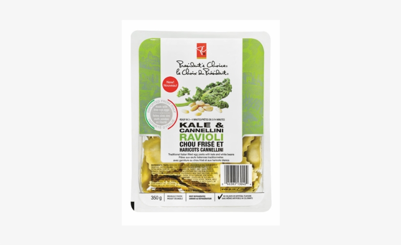 A Package Of Pc Kale & Cannellini Ravioli Pasta - Kale And Cannellini Ravioli, transparent png