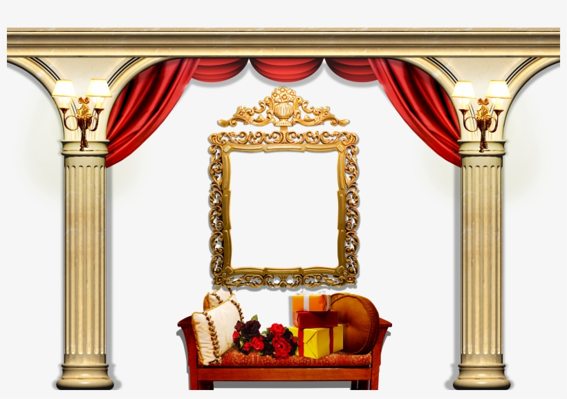 Svg Library Column Wallpaper Indoor Scene Elements - Palace Pillar Png, transparent png