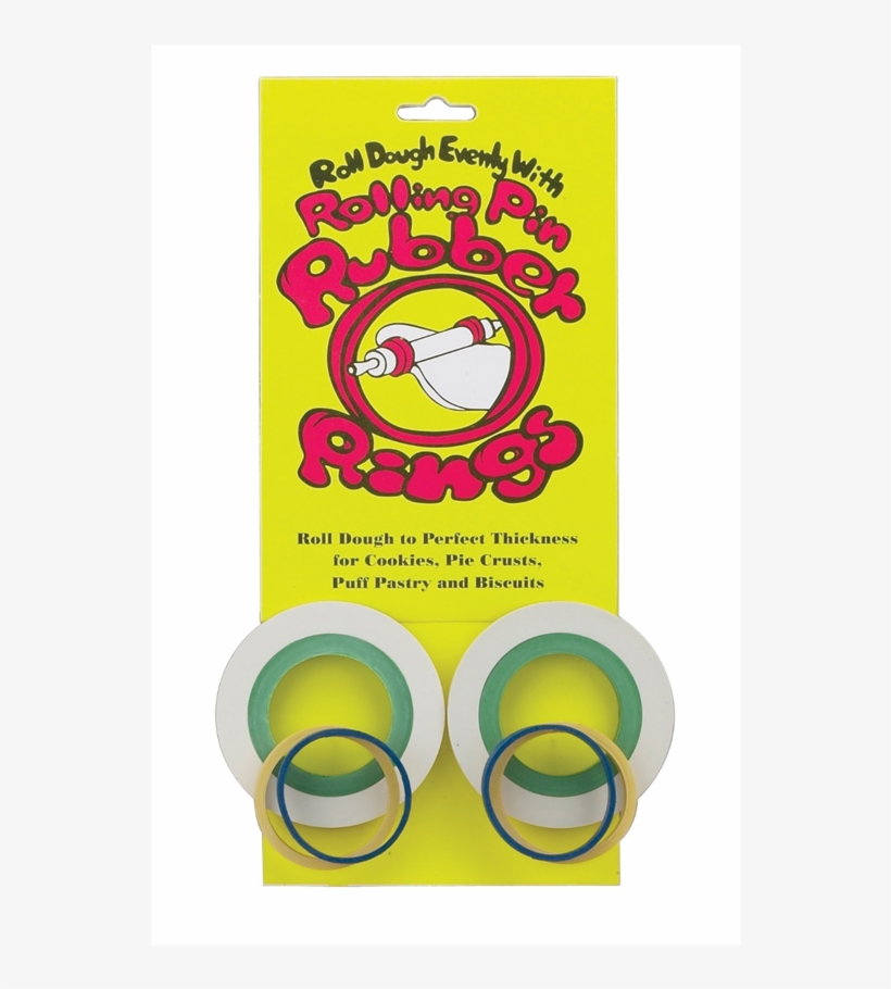 Hic Rolling Pin Rubber Rings - Rolling Hills Rolling Pin Rings, transparent png