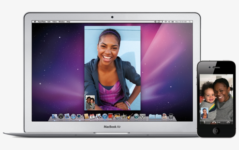 "facetime Makes Video Calling To Or From Mobile Devices - Mac Os X Face Time, transparent png